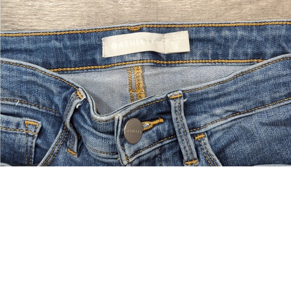 Athleta Sculptek Skinny Jeans Size 2 - Picture 5 of 7